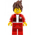 Kai - The LEGO Ninjago Movie, Hair, Red Legs and Jacket, Bandage on Forehead – ЛЕГО НИНДЖАГО ФИЛМЪТ
