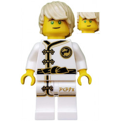 Lloyd - White Wu-Cru Training Gi, Tousled Hair – НИНДЖАГО