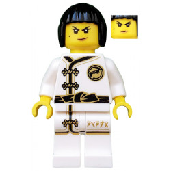 Nya - White Wu-Cru Training Gi, Black Bob Cut Hair – НИНДЖАГО