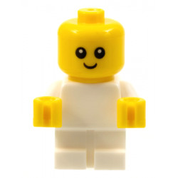 Baby - White Body with Yellow Hands, Head with Neck – ЛЕГО НИНДЖАГО ФИЛМЪТ