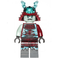 Blizzard Samurai - Ninja Helmet with Trans-Light Blue Horns – НИНДЖАГО