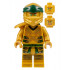 Lloyd (Golden Ninja), Right Shoulder Armor, Pearl Gold Head - Legacy – НИНДЖАГО