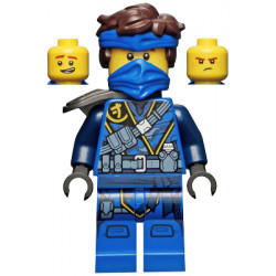 Jay - The Island, Mask and Hair with Bandana, Shoulder Pad – НИНДЖАГО