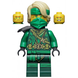Lloyd - The Island, Mask and Hair with Bandana, Armor Shoulder Pad – НИНДЖАГО