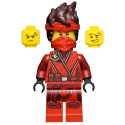 Kai - The Island, Mask, Hair with Bandana, Neck Bracket – НИНДЖАГО