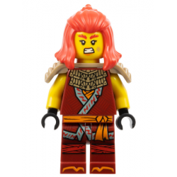 Wyldfyre - Dark Red Tunic, Shoulder Armor – НИНДЖАГО