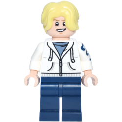 Sanji Vinsmoke - White Hoodie – УАН ПИЙС