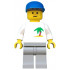 Palm Tree - Light Gray Legs, Blue Cap – ГРАДСКИ