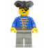 Pirate Blue Jacket, Light Gray Legs, Black Pirate Triangle Hat – ПИРАТИ