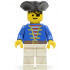 Pirate Blue Jacket White Legs, Black Pirate Triangle Hat – ПИРАТИ