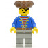 Pirate Blue Jacket, Light Gray Legs, Brown Pirate Triangle Hat – ПИРАТИ