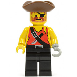 Pirate Shirt with Knife, Black Legs, Brown Pirate Triangle Hat – ПИРАТИ