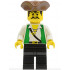 Pirate Green Vest, Black Legs, Brown Pirate Triangle Hat – ПИРАТИ