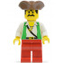 Pirate Green Vest, Red Legs, Brown Pirate Triangle Hat – ПИРАТИ