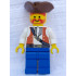 Pirate Brown Vest Ascot, Blue Legs, Brown Pirate Triangle Hat – ПИРАТИ