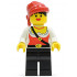 Pirate Female, Black Legs, Red Bandana – ПИРАТИ