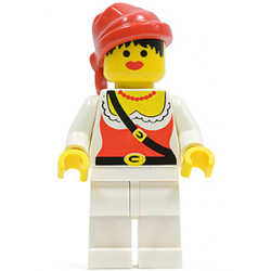 Pirate Female, White Legs, Red Bandana – ПИРАТИ