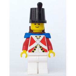 Imperial Guard with Blue Epaulettes and Brown Backpack Non-Opening – ПИРАТИ