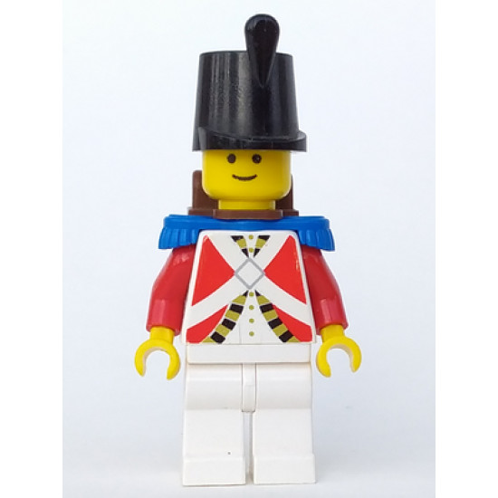 Imperial Guard with Blue Epaulettes and Brown Backpack Non-Opening – ПИРАТИ
