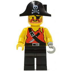 Pirate Shirt with Knife, Black Legs, Black Pirate Hat with Skull – ПИРАТИ