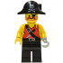 Pirate Shirt with Knife, Black Legs, Black Pirate Hat with Skull – ПИРАТИ