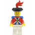 Imperial Soldier II - Officer with Red Plume, Brown Beard – ПИРАТИ
