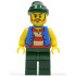 Pirate Blue Vest, Dark Green Legs, Dark Green Bandana, Long Brown Moustache – ПИРАТИ