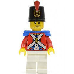 Imperial Soldier II - Shako Hat Printed, Smirk and Stubble Beard – ПИРАТИ