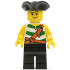 Pirate Green / White Stripes, Black Legs, Tricorne Hat – ПИРАТИ
