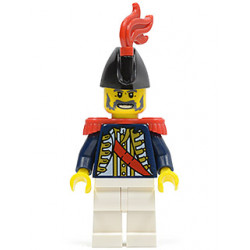 Imperial Soldier II - Governor, Red Plume, Red Epaulettes – ПИРАТИ