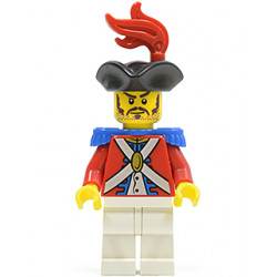 Imperial Soldier II - Officer with Red Plume, Long Moustache – ПИРАТИ