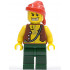 Pirate Vest and Anchor Tattoo, Dark Green Legs, Red Bandana – ПИРАТИ