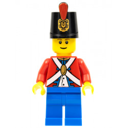 Imperial Soldier II - Shako Hat Printed, Blue Legs, Male, Reddish Brown Eyebrows – ПИРАТИ