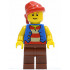 Pirate - Blue Vest, Reddish Brown Legs, Red Bandana, Reddish Brown Eyebrows – ПИРАТИ