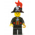 Captain - Bicorne Hat with Skull and Plume, Reddish Brown Eyebrows – ПИРАТИ