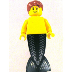 Merman - Dark Orange Hair (Undetermined Eyebrows) – ПИРАТИ