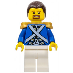 Bluecoat Sergeant 1 - Brown Moustache and Goatee – ПИРАТИ