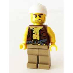 Old Pirate - Vest and Anchor, Crooked Smile and Scar – ПИРАТИ
