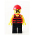 Pirate 1 - Black and Red Stripes, Black Legs, Eye Patch – ПИРАТИ