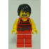 Pirate 7 - Black and Red Stripes, Red Legs, Scared, Brown Crow's Feet – ПИРАТИ