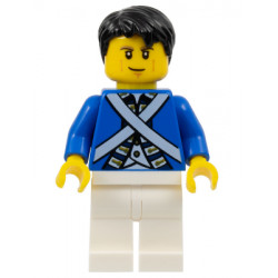 Bluecoat Soldier 6 - Cheek Lines, Black Hair – ПИРАТИ