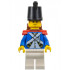 Imperial Soldier IV - Male, Reddish Brown Sideburns, Black Shako Hat, Red Epaulettes, Backpack – ПИРАТИ