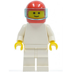 Plain White Torso with White Arms, White Legs, Red Helmet – ГРАДСКИ