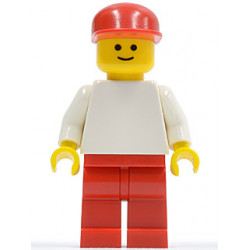 Plain White Torso with White Arms, Red Legs, Red Cap – ГРАДСКИ