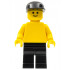 Plain Yellow Torso with Yellow Arms, Black Legs, Black Cap – ГРАДСКИ