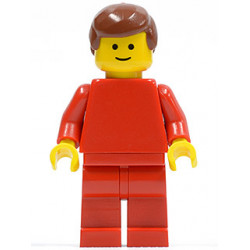 Plain Red Torso with Red Arms, Red Legs, Reddish Brown Male Hair – ГРАДСКИ