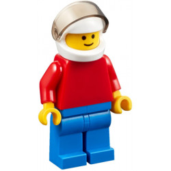 Plain Red Torso with Red Arms, Blue Legs, White Helmet, Trans-Brown Visor – ИЗГРАЖДАНЕ НА ПО-ГОЛЯМО МИСЛЕНЕ