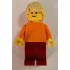 Plain Orange Torso with Orange Arms, Dark Red Legs, Tan Tousled Hair – ГРАДСКИ