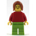 Plain Red Torso with Red Arms, Lime Legs, Dark Orange Female Ponytail Long – ИЗГРАЖДАНЕ НА ПО-ГОЛЯМО МИСЛЕНЕ