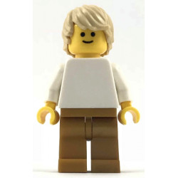 Plain White Torso with White Arms, Pearl Gold Legs, Tan Tousled Hair – ИЗГРАЖДАНЕ НА ПО-ГОЛЯМО МИСЛЕНЕ